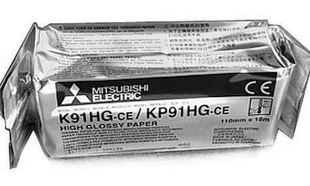 Бумага к видеопринтеру Mitsubishi K91HG глянцевая